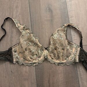 Victoria secret lingerie bra see through 36C